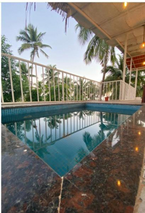 'Turtle Villa' 4 bedroom sea view house turtle beach Morjim Goa